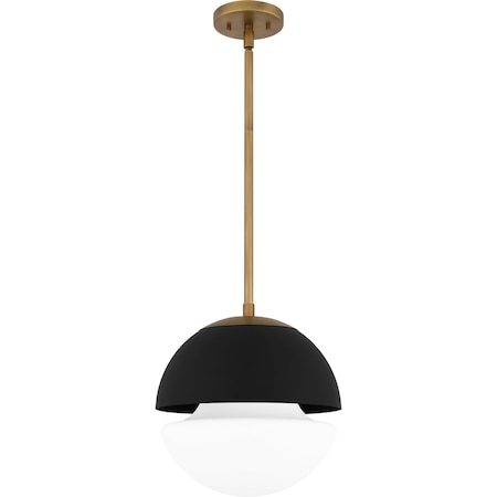 Quoizel Piccolo Pendant Mini Pendant 1 Light Weathered Brass QPP6191WS